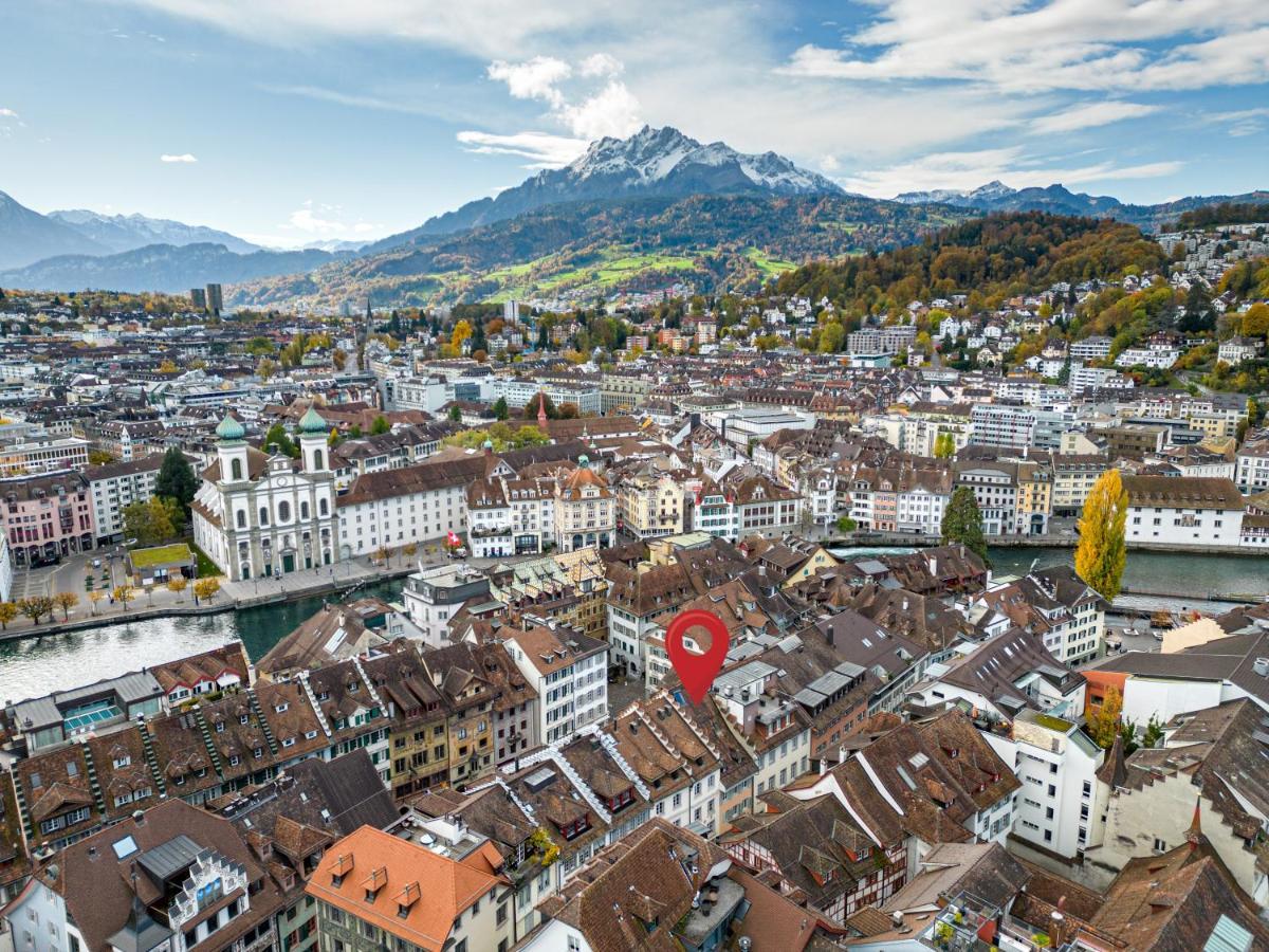 Appartamento A&Y Oldtown Penthouse Loft Luzern Esterno foto
