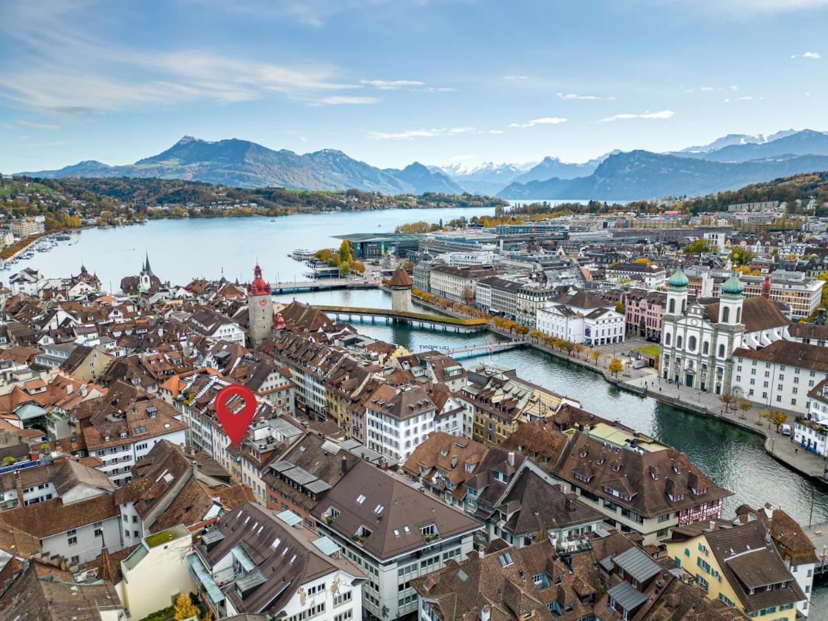 Appartamento A&Y Oldtown Penthouse Loft Luzern Esterno foto